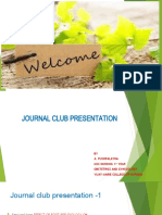 Journal Club Presentation