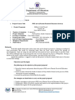 Department of Education: Project Description