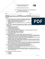 FINALS EXAMINATION - ACCTG 6 Accounting For Government & Non-Profit Organizations