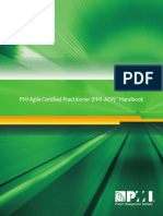 PMI Agile Certified Practitioner (PMI-ACP) Handbook