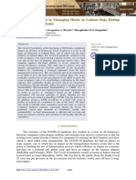 Crisis Management in Managing Hotels in Labuan Bajo During The Covid-19 Pandemic