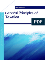 Module 01 - General Principles of Taxation