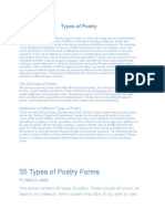 Types of Poetry