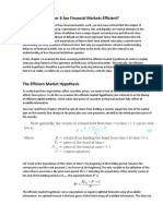 Chapter 6 Are Financial Markets Efficient