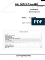 Service Manual: Convection Microwave Oven