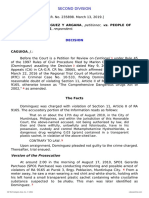 Petitioner Respondent: Marlon Dominguez Y Argana, People of The Philippines