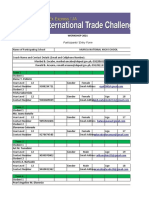 Workshop 2021: Participants' Entry Form