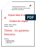 Exposé Gestion Des Risques