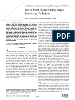 Identification of Plant Disease Using Image Processing Technique