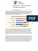 Reading Comprehension (Multiple Choice Questions) : SIMULAÇÃO DAPROVA PARCIAL - 1 SÉRIE E.M. 2°semestre 2021