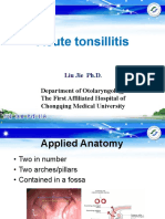 Acute Tonsillitis