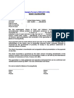 SBLC and BG FORMAT INSTRUMENT