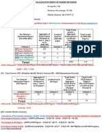 Calculation Sheet1