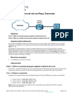 17.4.6 Lab - Test Network Latency With Ping and Traceroute