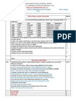 Practical Examination 2020 Ip Set 1