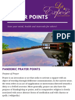 PPP Prayer Points
