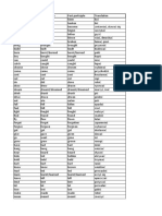 Irregular Verbs