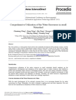 Comprehensive Utilization of The Water Resources in Small Watershed