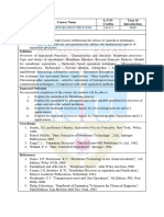 CH371 Novel Separation Process