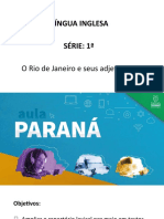 Língua Inglesa SÉRIE: 1 : O Rio de Janeiro e Seus Adjetivos!!!