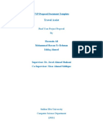 Travel Assist: FYP Proposal Document Template
