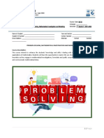 Hercor College: Problem Solving, Mathematical Investigation and Modelling Course Description
