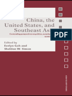 China, The United States, and South-East A - Sheldon W. Simon