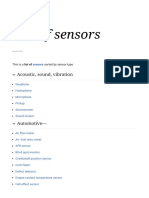 List of Sensors - Wikipedia