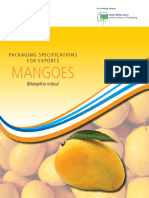 Apeda Mangoes Packaging Specifications