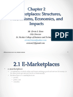 E-Marketplaces: Structures, Mechanisms, Economics, and Impacts