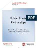 Public-Private Partnerships: Mengli Chen, Di Sun, Marie Callahan, Leasha Mehta, and Chien-Chung Huang