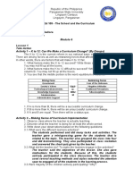 PROF ED 109 Fabellore Billy Module 6