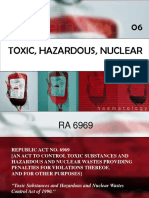 06-Toxic, Hazardous, Nuclear Wastes