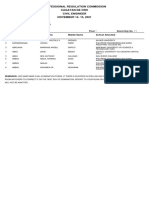 Room Assignments Civil Engineers Nov 2021