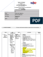 Weekly Learning Plan in Practical Research 2 Modular Learning SY 2020-2021