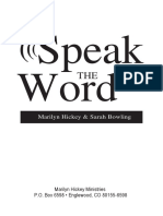 Speak Word: Marilyn Hickey & Sarah Bowling