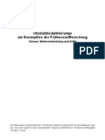 'Sozialdisziplinierung' Als Konzeption Der Frühneuzeitforschung - Genese, Weiterentwicklung Und Kritik