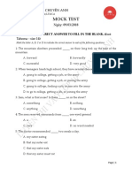 Mock Test: Tahoma - Size 14)