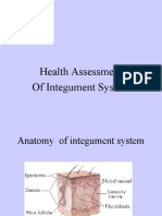 Health Assessment of Integument System