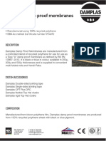 Damplas Damp Proof Membranes: CE Marked To EN 13967