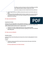 Discriminative Listening: Ref. Https://Youtu - Be/Iradcct5Kxc