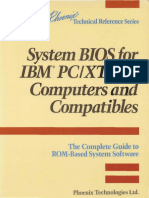 System BIOS For IBM PC - XT - AT Computers and Compatibles