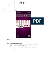 FTUE For Freecell