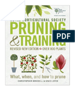 RHS Pruning and Training: Revised New Edition Over 800 Plants What, When, and How To Prune - Christopher Brickell