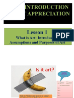 Introduction To Art Appreciation