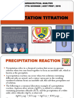 Precipitation Titration