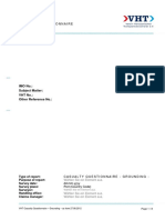 Casualty Questionnaire - Grounding - : IMO No.: Subject Matter: VHT No.: Other Reference No.