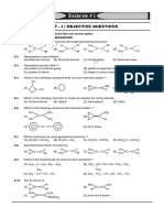 Part - I: Objective Questions: Section A: Geometrical Isomerism