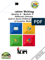 CreativeWriting12 Q2 Mod3 Different Literary PDF