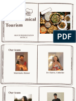 Philippine Gastronomical Tourism REPORT 1